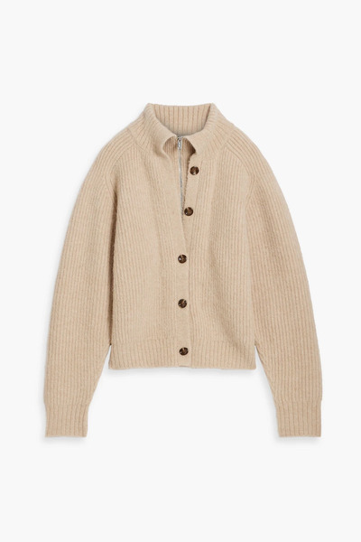  3.1 Phillip Lim - Ribbed Alpaca-blend Cardigan - Neutral - Xs 