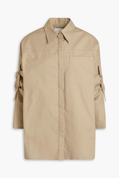  3.1 Phillip Lim - Stretch-cotton Shirt - Neutral - Us 0 