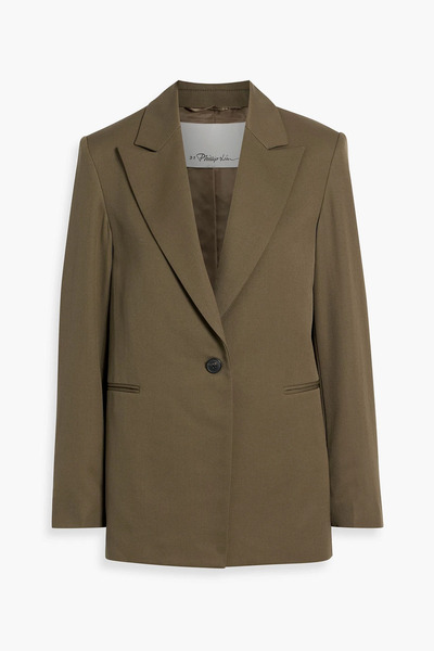  3.1 Phillip Lim - Wool-twill Blazer - Green - Us 00 