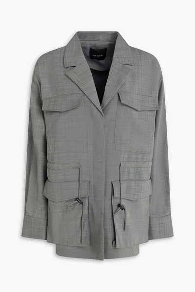  A.emery - Bennett Wool Jacket - Gray - Uk 10 