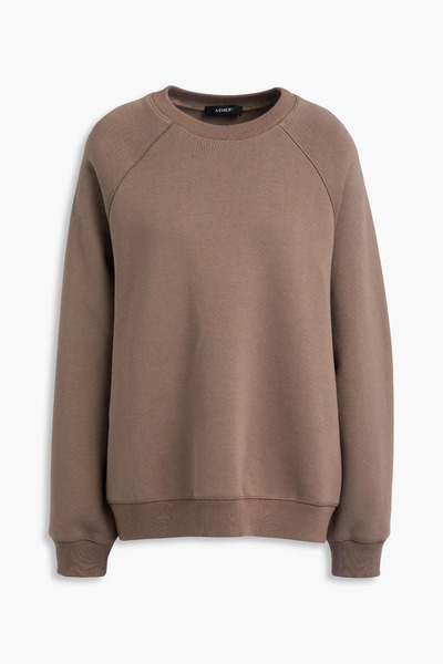  A.emery - Idra Cotton-fleece Sweatshirt - Neutral - Xxs 