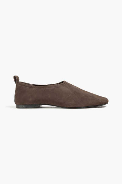 A.emery - Pia Suede Ballet Flats - Brown - Eu 37 