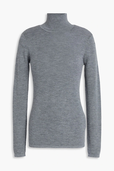  A.emery - Wynter Merino Wool Turtleneck Sweater - Gray - Xxs 