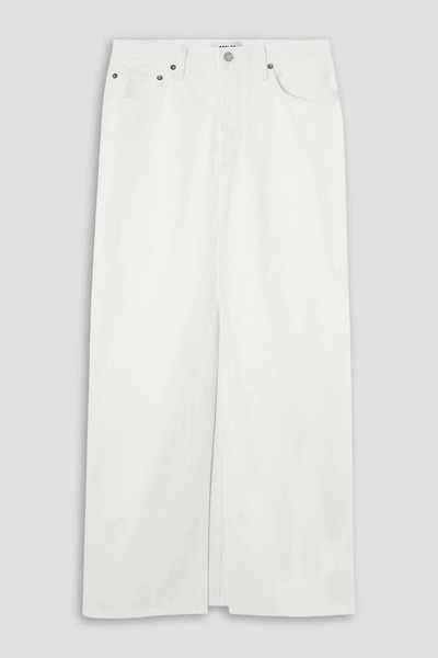  Agolde - Leif Denim Maxi Skirt - White - 29 