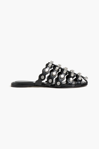  Alexander Wang - Rexa Studded Leather Sandals - Black - Eu 36 