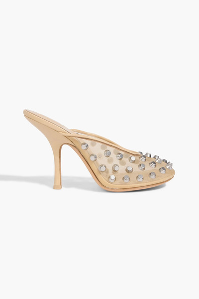  Alexander Wang - Rhodes Studded Mesh Mules - Neutral - Eu 37 