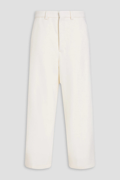  Ami Alexandre Mattiussi - Wool-blend Straight-leg Pants - White - Fr 34 