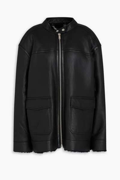  Anine Bing - Shearling Jacket - Black - L 