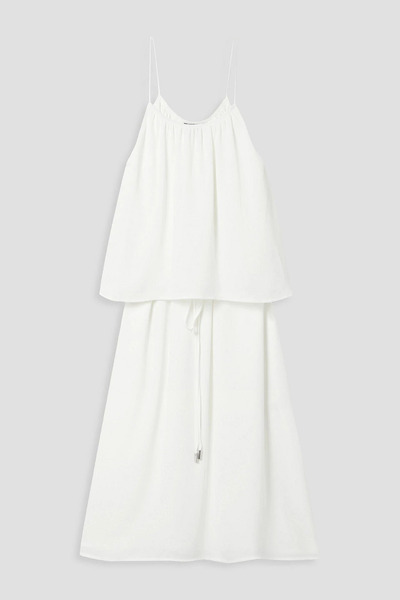  Atm Anthony Thomas Melillo - Layered Georgette Dress - White - S 
