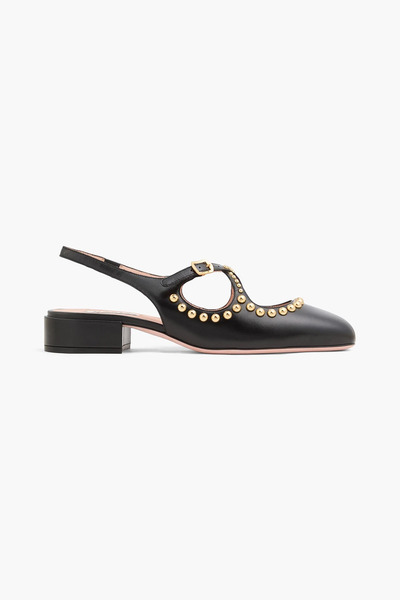  Bally - Blariska 30 Studded Glossed-leather Pumps - Black - Eu 41 