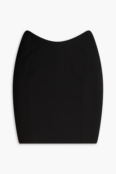 Balmain - Wool-crepe Mini Skirt - Black - Fr 36 
