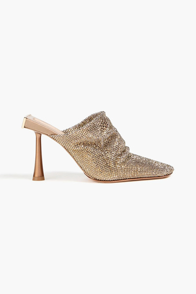  Benedetta Bruzziches - Goliarda Chainmail Mules - Metallic - Eu 36 