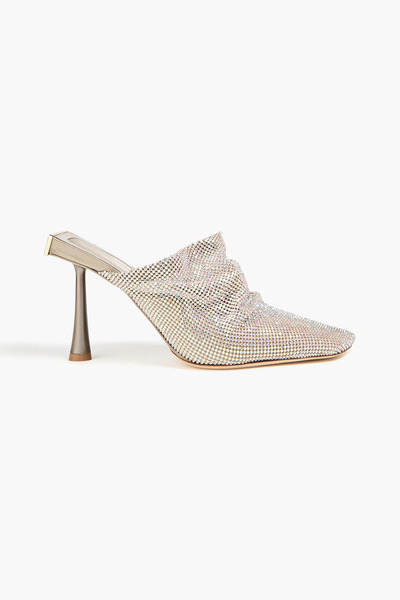  Benedetta Bruzziches - Goliarda Chainmail Mules - Metallic - Eu 36 
