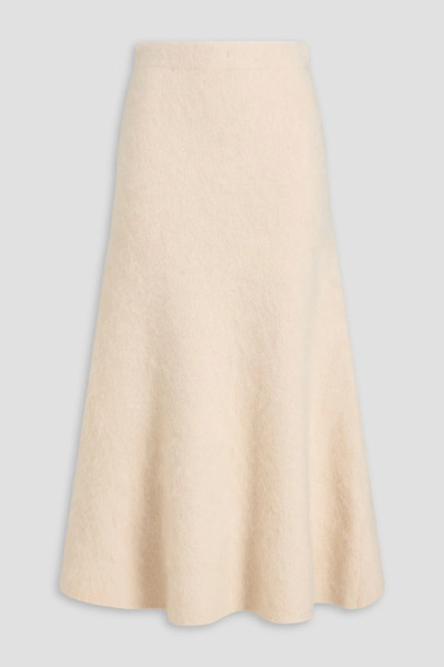  By Malene Birger - Wool-blend Midi Skirt - White - S 