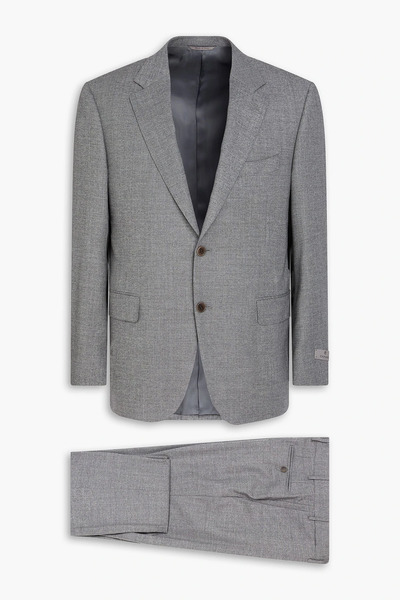  Canali - Slim-fit Wool Suit - Gray - It 58 