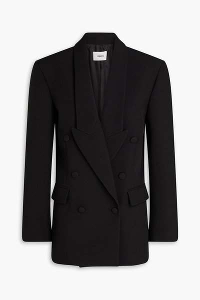  Coperni - Double-breasted Crepe Blazer - Black - M 