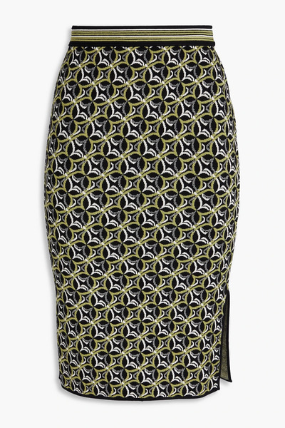  Diane Von Furstenberg - Hazel Jacquard-knit Skirt - Green - Xxs 