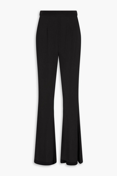  Dolce&gabbana - Silk-blend Chiffon Flared Pants - Black - It 40 