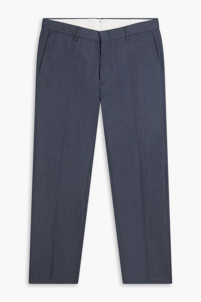  Dunhill - Wool And Silk-blend Pants - Blue - It 44 