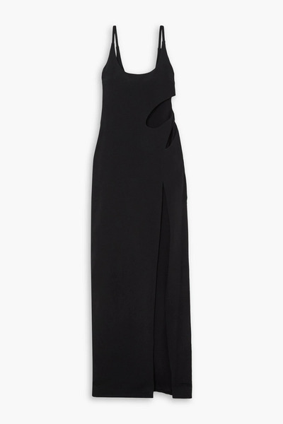  Et Ochs - Rowena Cutout Cady Gown - Black - Us 12 