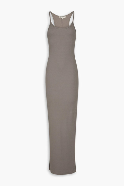  éterne - Ribbed Jersey Maxi Dress - Neutral - M 