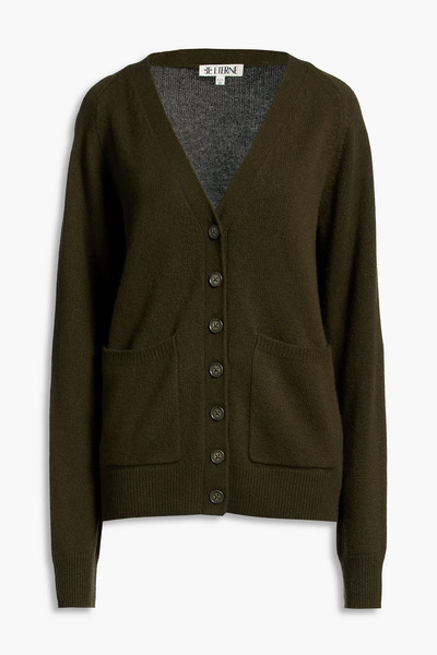  éterne - Theodore Cashmere Cardigan - Green - Xs/s 
