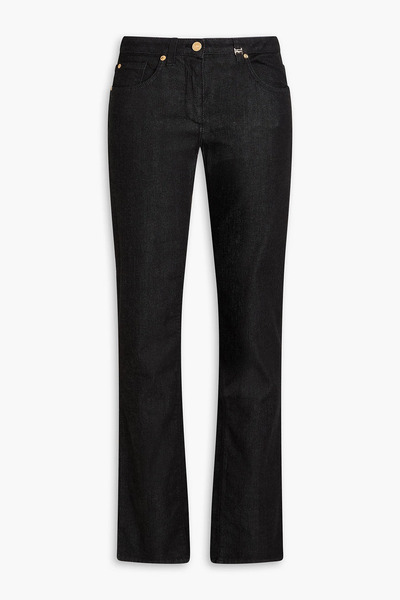  Ferragamo - Mid-rise Slim-leg Jeans - Black - It 40 
