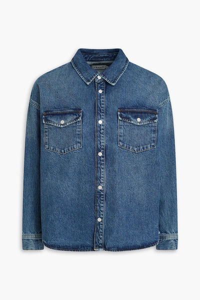  Frame - Denim Shirt - Blue - Xs 