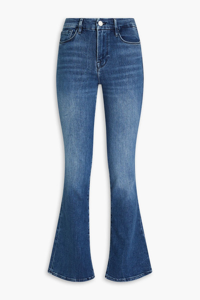  Frame - Le Mini Boot Mid-rise Bootcut Jeans - Blue - 24 
