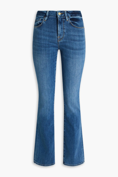  Frame - Le Mini Boot Mid-rise Bootcut Jeans - Blue - 34 