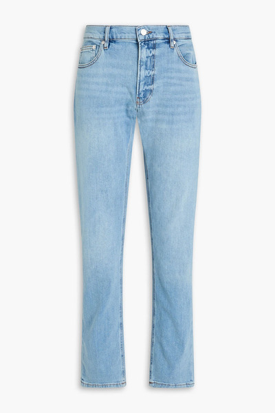  Frame - Modern Straight Whiskered Denim Jeans - Blue - 31 