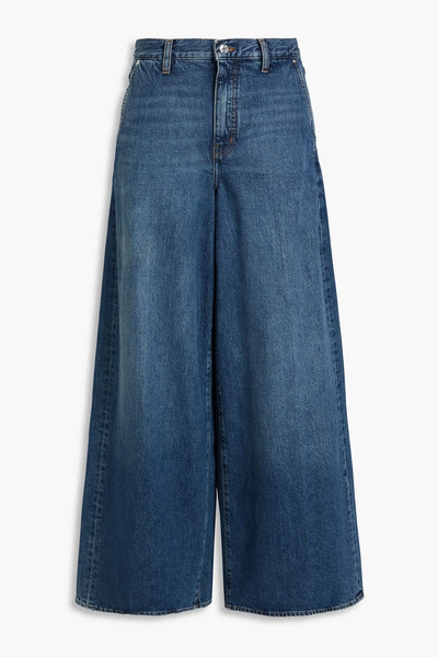  Frame - The Drape High-rise Wide-leg Jeans - Blue - 24 
