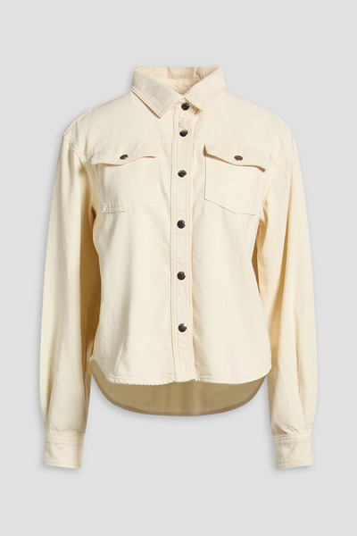  Frame - The Mainstay Denim Shirt - White - Xs 
