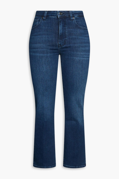  Frame - The Reboot Crop High-rise Bootcut Jeans - Blue - 24 