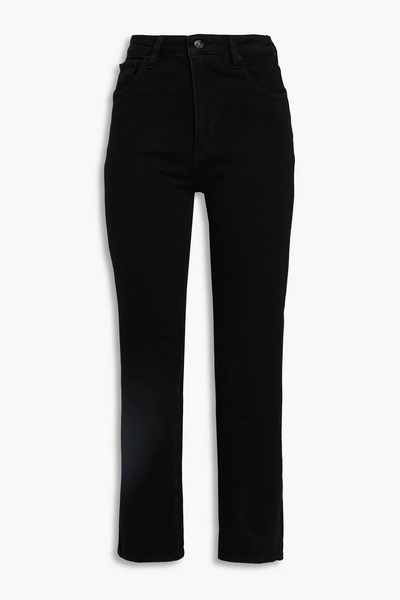  Frame - The Reboot Cropped Bootcut Jeans - Black - 29 