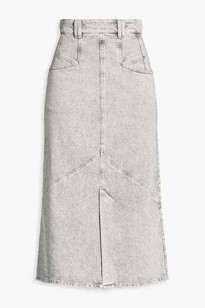  Isabel Marant - Denim Midi Skirt - Gray - Fr 34 