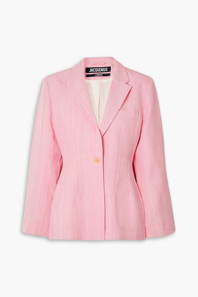  Jacquemus - Novio Woven Blazer - Pink - Fr 32 