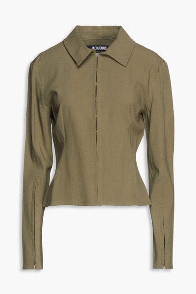  Jacquemus - Twill Shirt - Green - Fr 32 