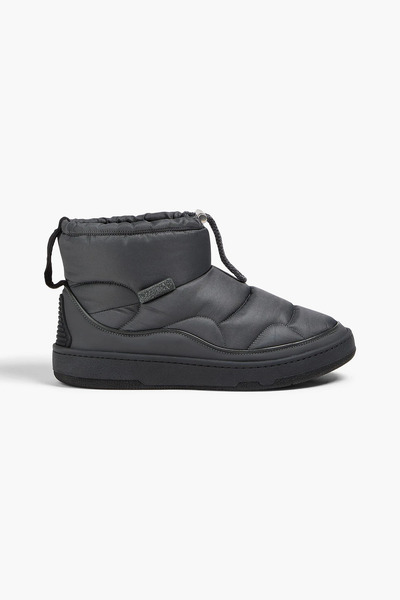  Lanvin - Quilted Shell Snow Boots - Gray - Eu 40 