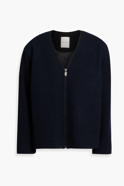  Le 17 Septembre - Wool-blend Bouclé Jacket - Blue - It 46 