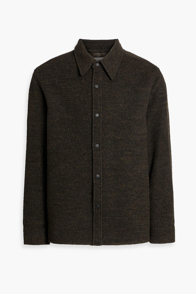  Le 17 Septembre - Wool-blend Bouclé Overshirt - Green - It 46 
