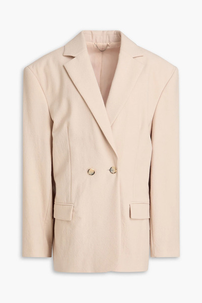 Magda Butrym - Double-breasted Wool Blazer - Neutral - Fr 42 