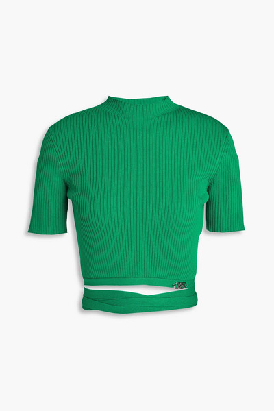 Maje - Ribbed-knit Top - Green - 3 