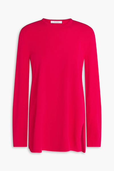  Max Mara - Arnes Knitted Sweater - Pink - Xs 