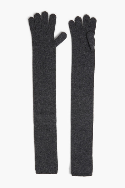  Max Mara - Sfilata Cashmere Gloves - Gray - Onesize 