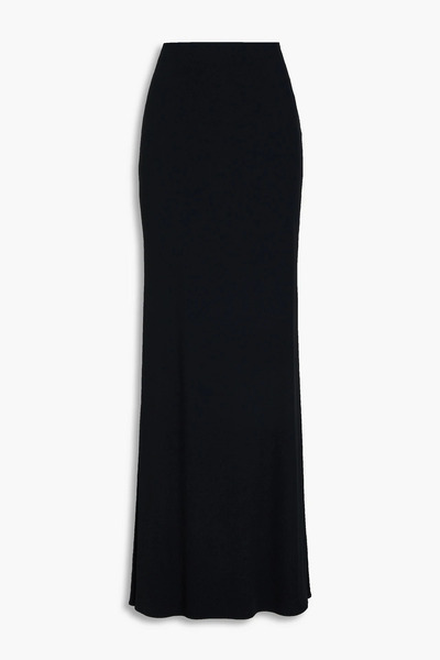  Mcqueen - Crepe Maxi Skirt - Black - It 40 