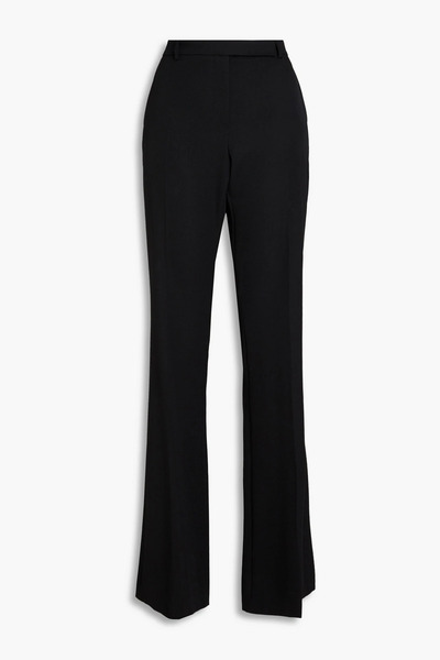  Mcqueen - Wool-crepe Flared Pants - Black - It 48 