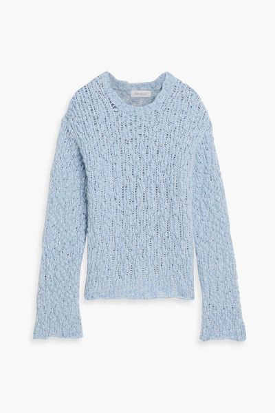  Naadam - Bouclé-knit Alpaca-blend Sweater - Blue - M 