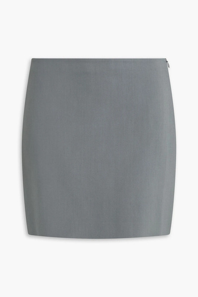  Nanushka - Briel Twill Mini Skirt - Gray - M 