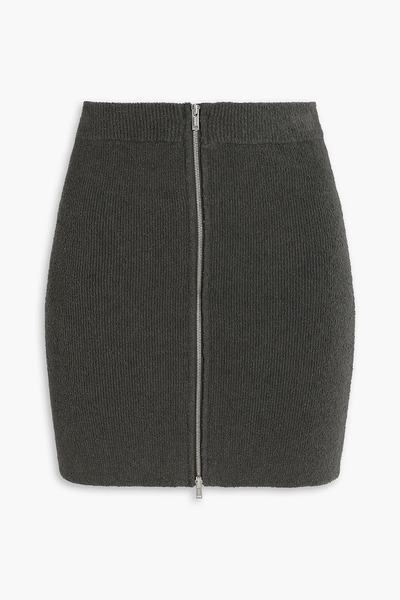  Nanushka - Isul Bouclé-knit Mini Skirt - Gray - Xxs 